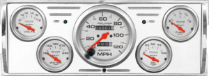 1940-1946 Chevy Truck Aluminum Gauge Panel w/ Auto Meter Ultra-Lite Gauges