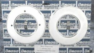 54-55 1st Series Chevy Truck Billet Aluminum Dash Insert for 3 3/8" Quads