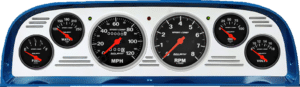 1960-1963 Chevy Truck Billet Aluminum Gauge Panel w/ Sport-Comp gauges