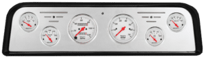 1960-1961 GMC Truck Billet Aluminum Gauge Panel w/ Auto Meter Street Rod series gauges