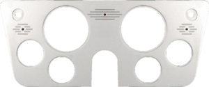 1967-1972 Chevy Truck 6 Gauge Billet Aluminum Gauge Panels 16003