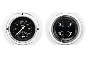 1951-1952 Ford Truck Aluminum Gauge Panels w/ Classic Instruments Gauges (Ultimate Speedometer)