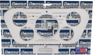 1953-1955 Ford Truck 5 Gauge Aluminum Gauge Panels