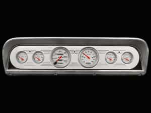 1967-1972 Ford Truck Aluminum Gauge Panel w/ Auto Meter Ultra-Lite Gauges