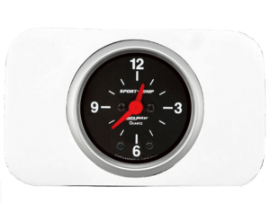 1937-1938 Chevy Car Clock Insert w/ Auto Meter Sport-Comp Clock