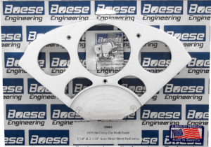 55-56 Chevy Car Aluminum Dash Insert for AutoMeter gauges (3 1/8" & 2 1/16")