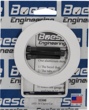 1955-1956 Chevy Car Billet Aluminum Clock Insert