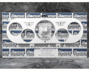 1962-1965 Chevy Nova 5 gauge Billet Aluminum Instrument Panels