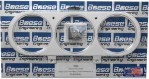 1962-1965 Chevy Nova Billet Aluminum 3 Gauge Panel for 3 3/8" Auto Meter, Classic Instruments, or Dolphin