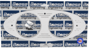 1932 Ford Car Billet Aluminum 2 Gauge Panel for 3 3/8" AutoMeter, Classic Instruments, or Dolphin