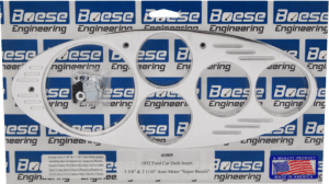 1932 Ford Car Aluminum Gauge Panels(5 gauge, speedometer on left)