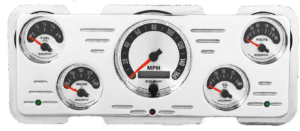 1940 Ford Car / 1940-1947 Ford Truck Aluminum Dash Insert w/ AutoMeter American Muscle Gauges