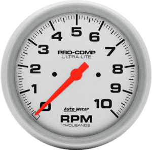 4498 Auto Meter Ultra-Lite 5" In-Dash Tachometer (0-10,000 RPM)