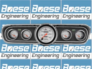 1965-1966 Ford Mustang Adapter Panels w/ Ultra-Lite Gauges