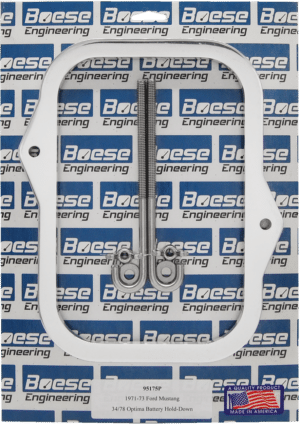 71 72 73 Ford Mustang billet aluminum Optima 34/78 battery hold-down