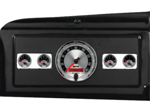 1939-1947 Dodge Truck Billet Aluminum Dash Insert w/ Auto Meter American Muscle Gauges