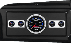1939-1947 Dodge Truck Billet Aluminum Gauge Panel w/ Auto Meter Cobalt Gauges