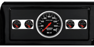 1939-1947 Dodge Truck Billet Aluminum Gauge Panel w/ Sport-Comp Gauges