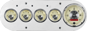 1954-1958 Dodge Truck Billet Aluminum 5 Gauge Panel w/ Auto Meter Prestige Series