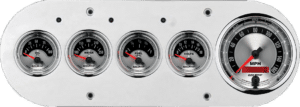 1954-1958 Dodge Truck Billet Aluminum Dash Insert w/ Auto Meter American Muscle Gauges