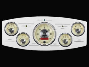 1933-1934 Dodge Car Billet Aluminum 5 Gauge Panel w/ Auto Meter Prestige Series