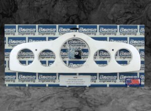 1949-1952 Pontiac 5 gauge Billet Aluminum Gauge Panels