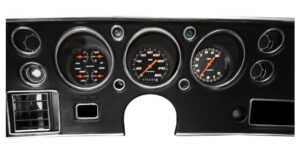 1970-1972 Chevelle Package by Classic Instruments (Velocity Black)